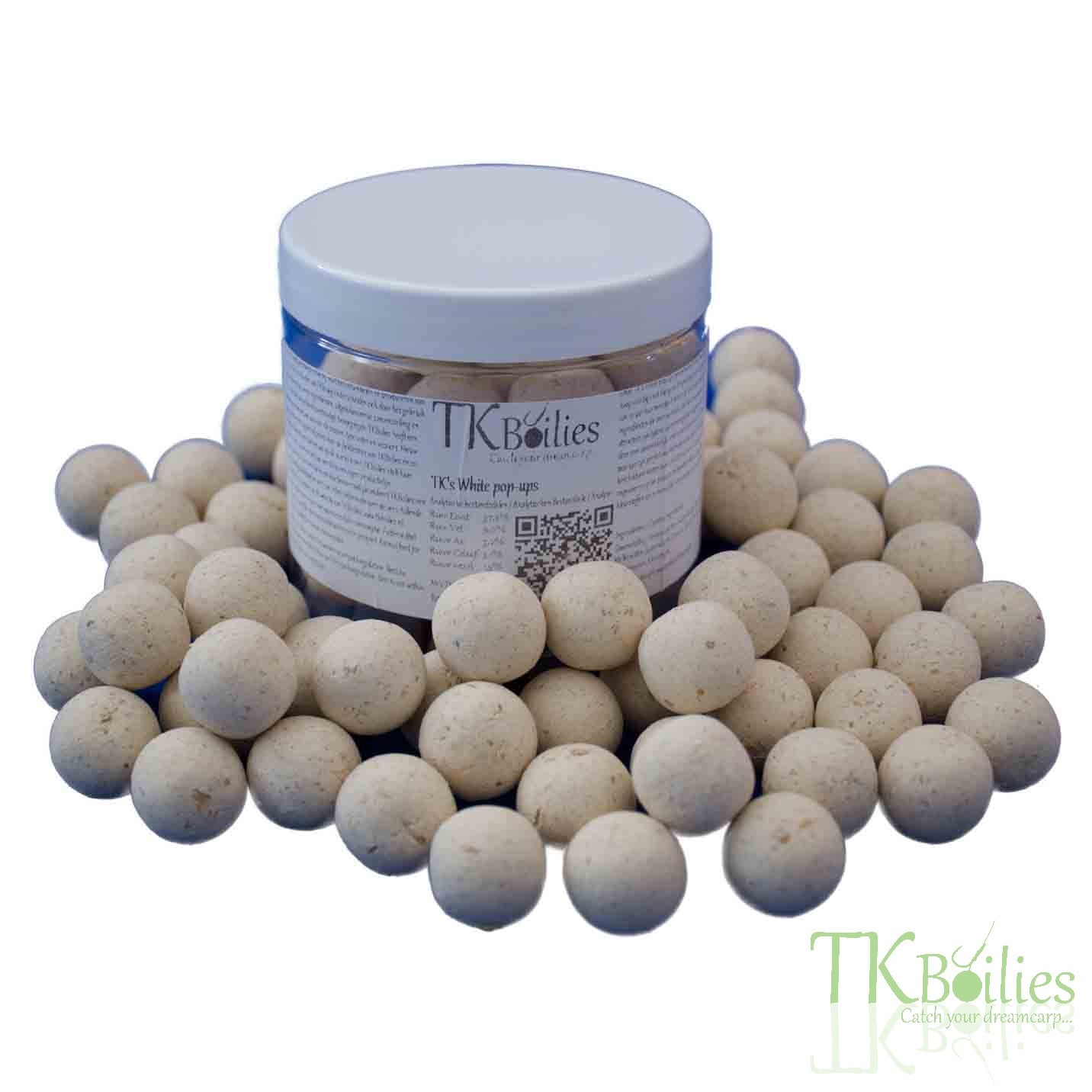 White Pop-ups Carp Karper